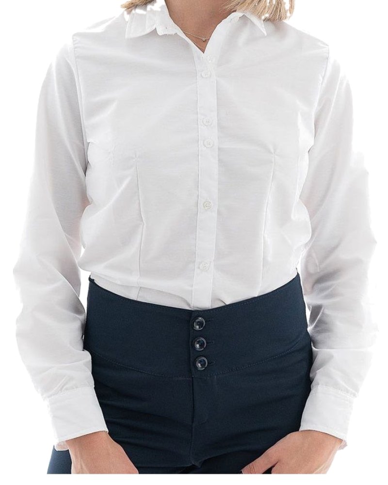 Camisa Blanca Manga Larga