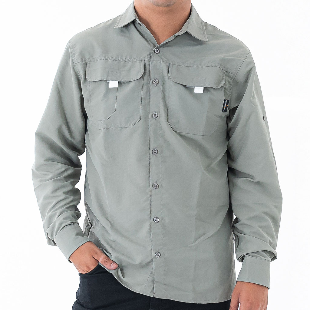 Camisa Hombre Mini Rip Stop Pedernal