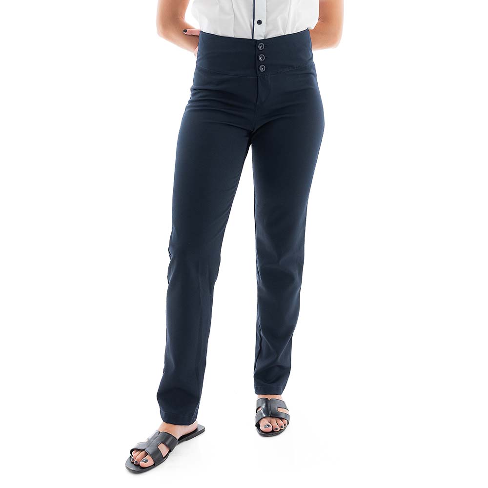 Pantalón de Vestir Azul